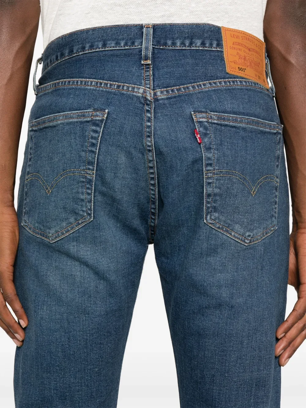 Levi's 501® Original Straight-Leg Jeans - Indigo Blue - Image 5
