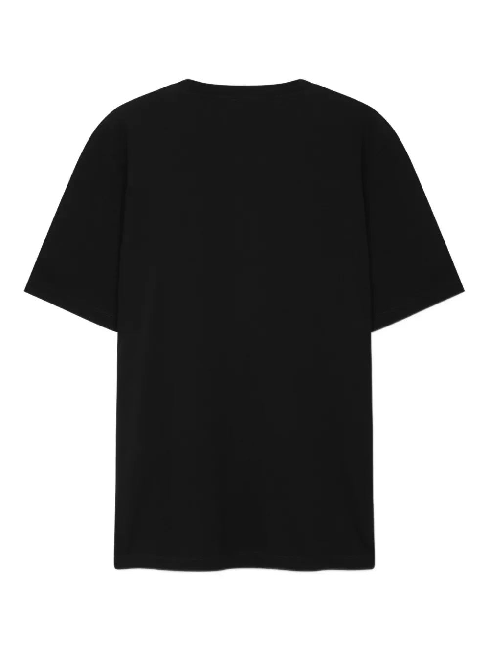 Versace Coral Theatre Cotton T-shirt Black - Image 2
